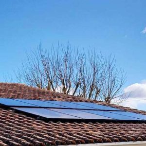 pose panneaux solaires maison montendre