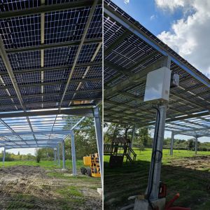 installation montage combrière photovoltaïque Charente maritime